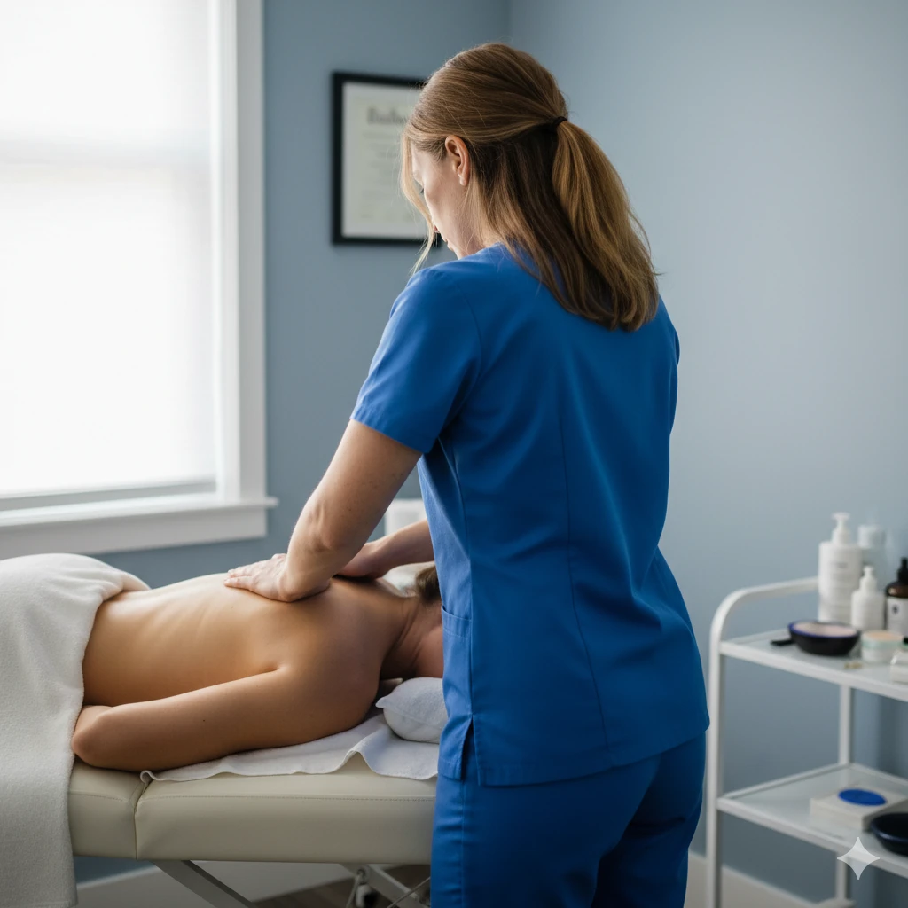 Seduta di fisioterapia